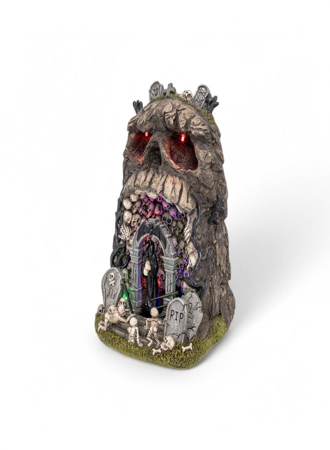 FG Square Gates of Purgatory Animated Halloween Village Multiple Color LED Lights and Sound - Image 5
